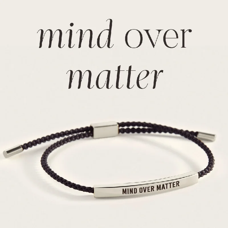 Polished bead bangles-Mind Over Matter Inspire Bracelet