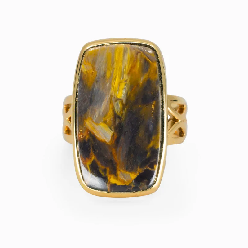 Pietersite Ring