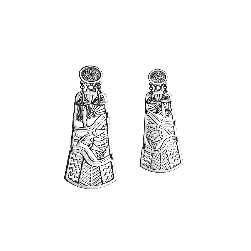 Thin threader earrings-Tale of the Nile Earrings