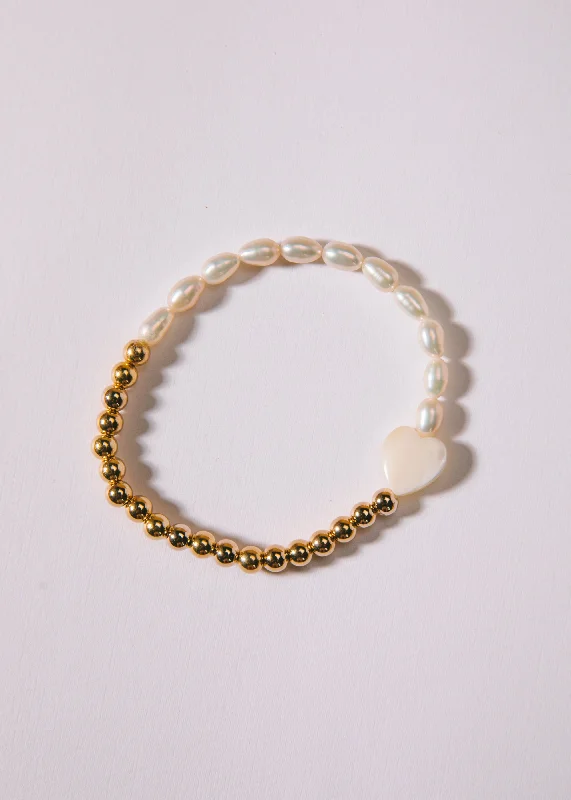 Flat knot bangles-Mother Of Pearl Bracelet