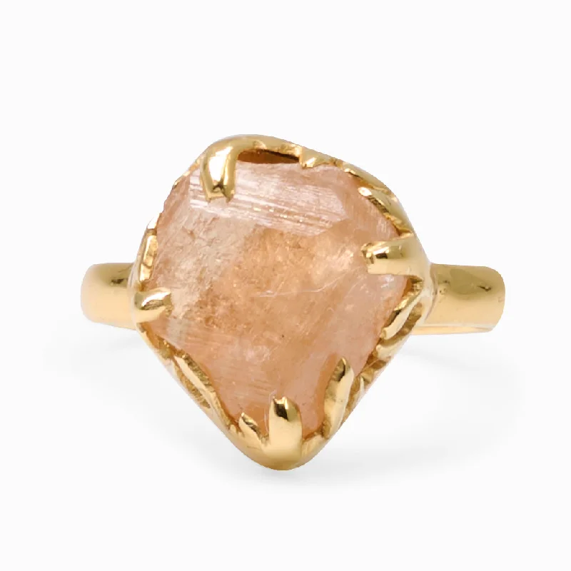 Grossular Garnet Ring