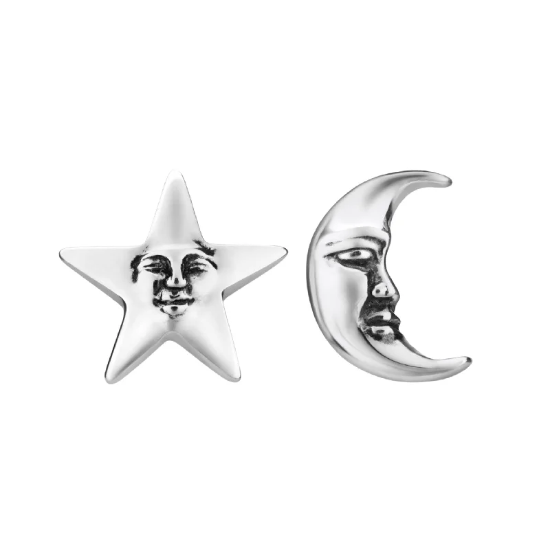 Cosmic glow earrings-COSMIC - Sterling Silver Studs