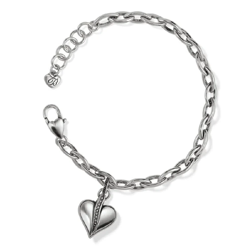 Woven cord bangles-Precious Heart Bracelet