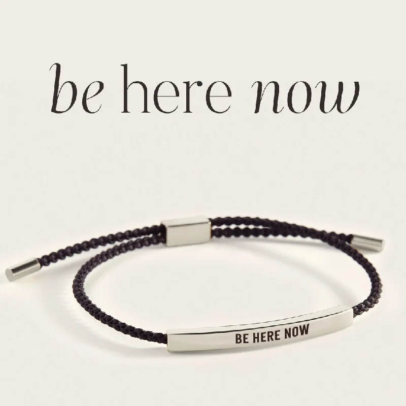 Wide chain bangles-Be Here Now Inspire Bracelet