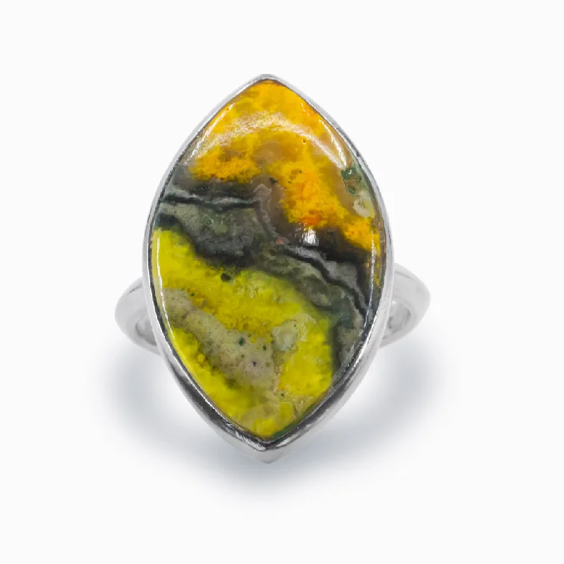 Bumblebee Jasper Ring