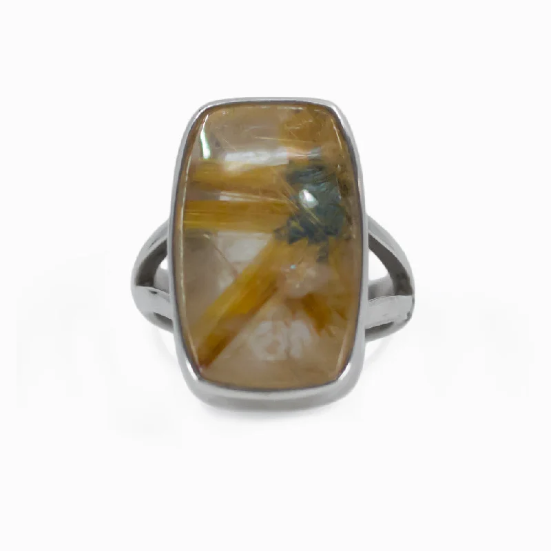 Star Rutilated Quartz Ring