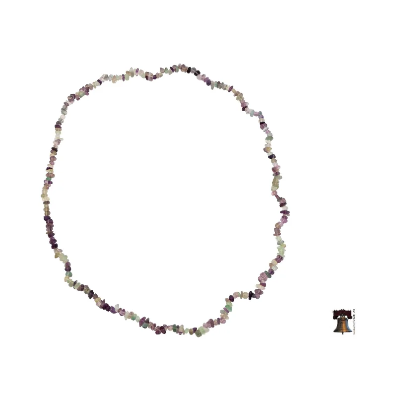 Neat-line necklaces-Fluorite 'Nuanced Color' Necklace