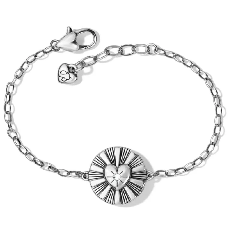 Mystic eye bangles-Celeste Heart Bracelet