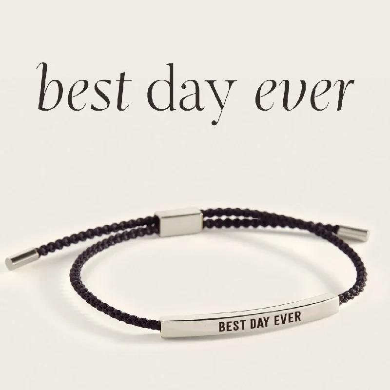 Whimsical bangles-Best Day Ever Inspire Bracelet