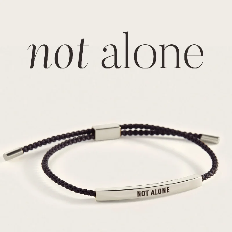 Pure link bangles-Not Alone Inspire Bracelet