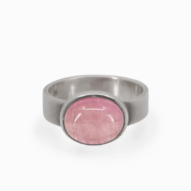 Pink Tourmaline Ring