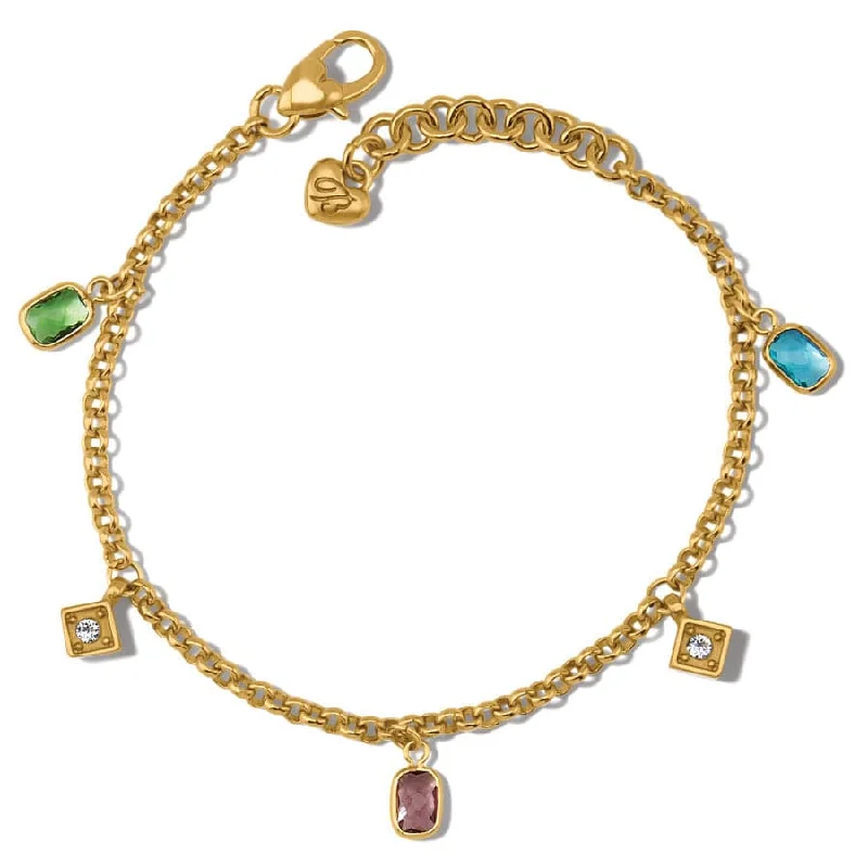 Layered chain bangles-Meridian Zenith Prism Bracelet