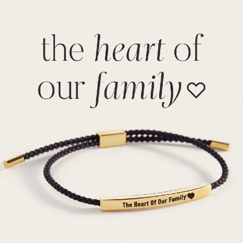 Bead row bangles-The Heart Of Our Family ♥ Inspire Bracelet