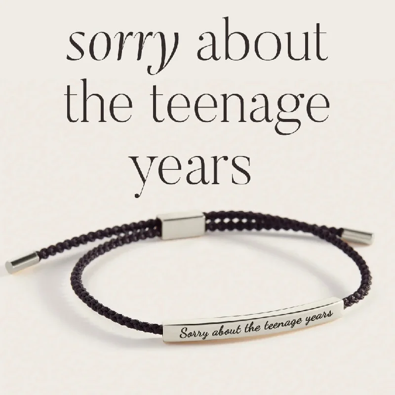 Gem stack bangles-Sorry about the teenage years Inspire Bracelet