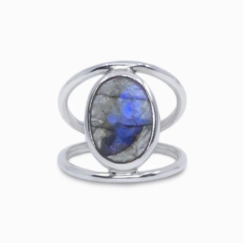 Labradorite Ring