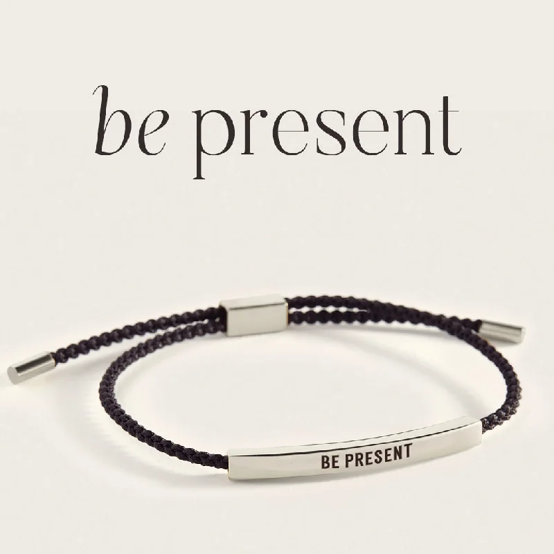 Crystal-twisted bangles-Be Present Inspire Bracelet