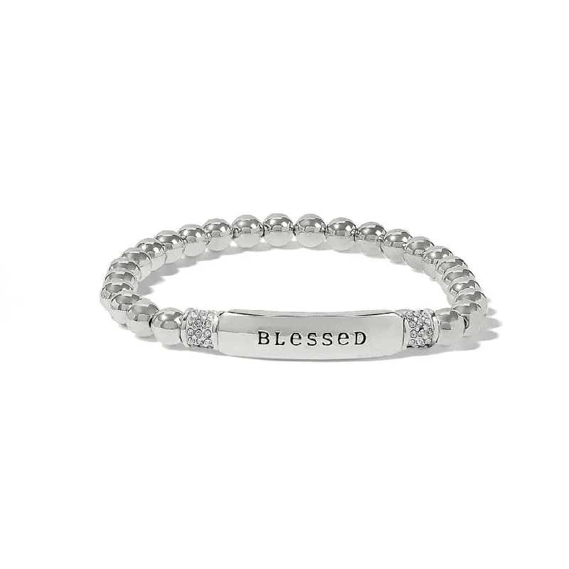 Pure link bangles-Meridian Blessed Petite Stretch Bracelet