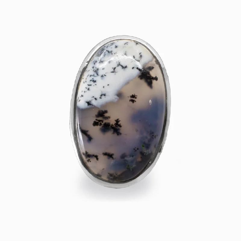 Dendritic Opal Ring