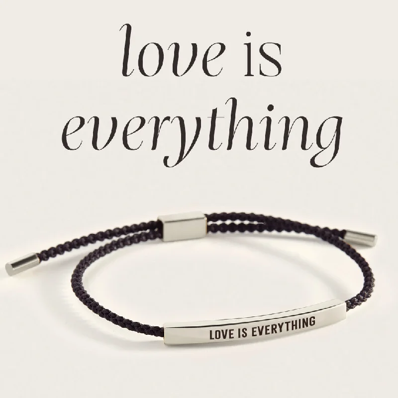 Tri-tone bangles-Love Is Everything Inspire Bracelet