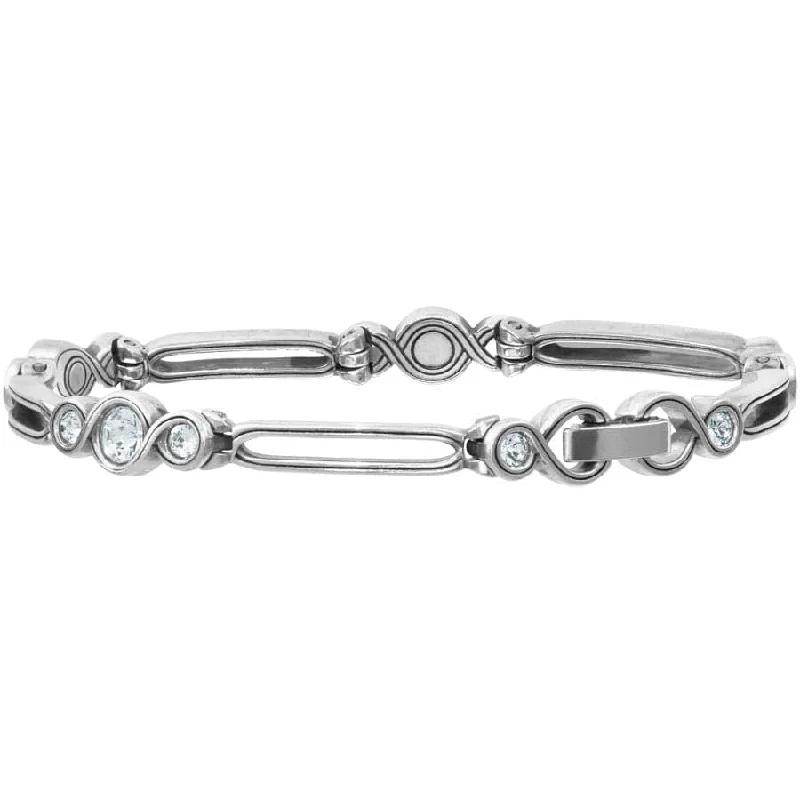 Stretch cord bangles-Infinity Sparkle Bracelet