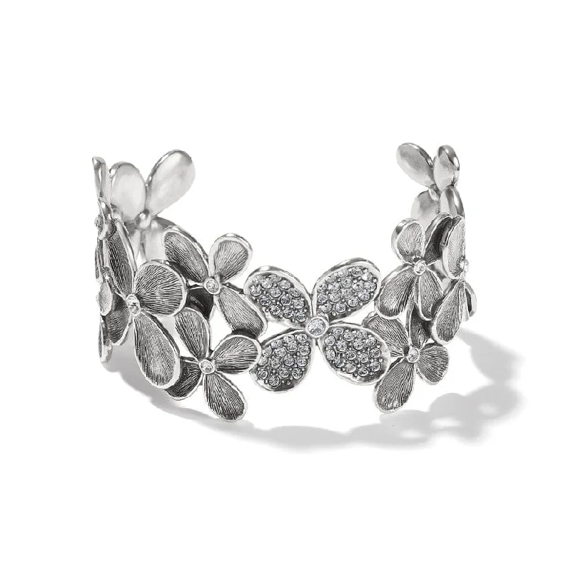 Topaz bangles-Everbloom Petals Cuff Bracelet