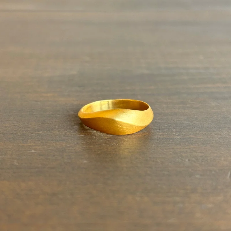 Gold Sculptural Ring I