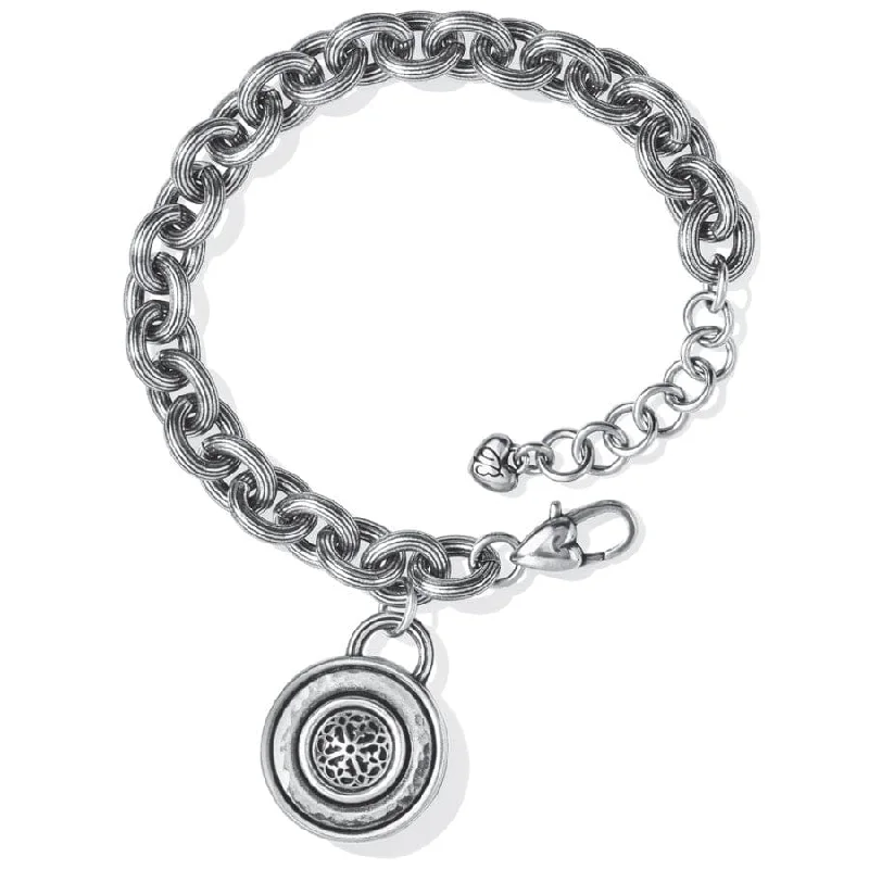 Dusk gothic bangles-Ferrara Disc Bracelet