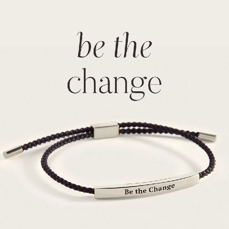 Woven tribal bangles-Be the Change Inspire Bracelet