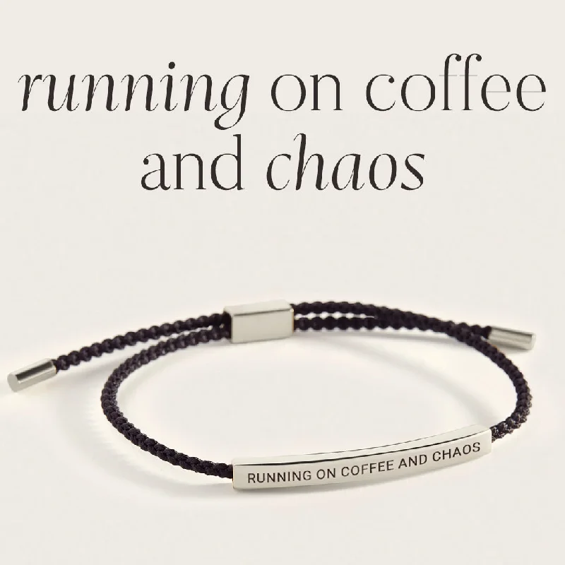 Surf theme bangles-Running on Coffee and Chaos Inspire Bracelet