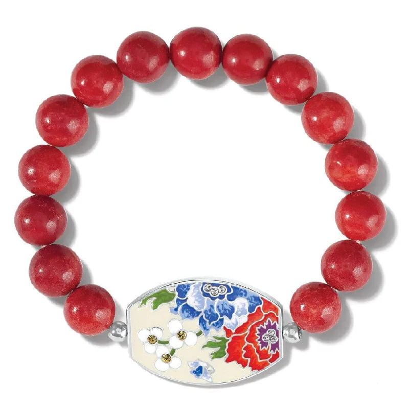 Astro theme bangles-Blossom Hill Rouge Stretch Bracelet