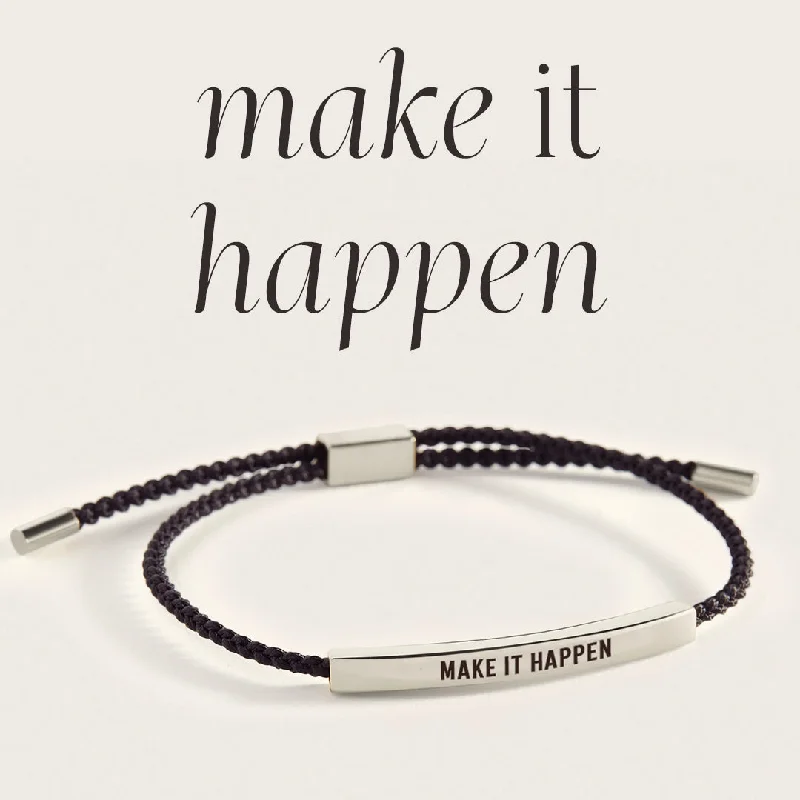 Tide shape bangles-Make It Happen Inspire Bracelet