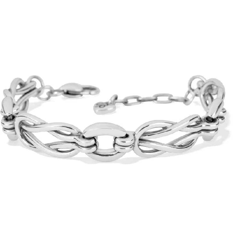 Sleek design bangles-Interlok Harmony Bracelet