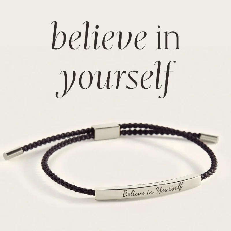 Topaz bangles-Believe in Yourself Inspire Bracelet