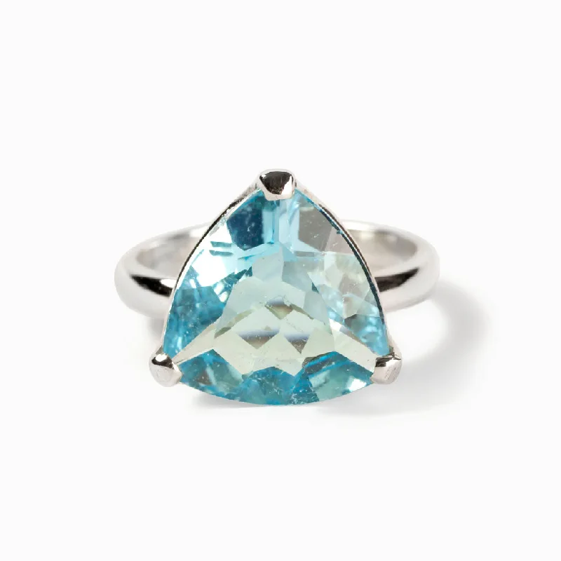 Blue Topaz Ring