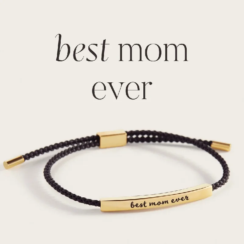 Alloy metal bangles-best mom ever Inspire Bracelet