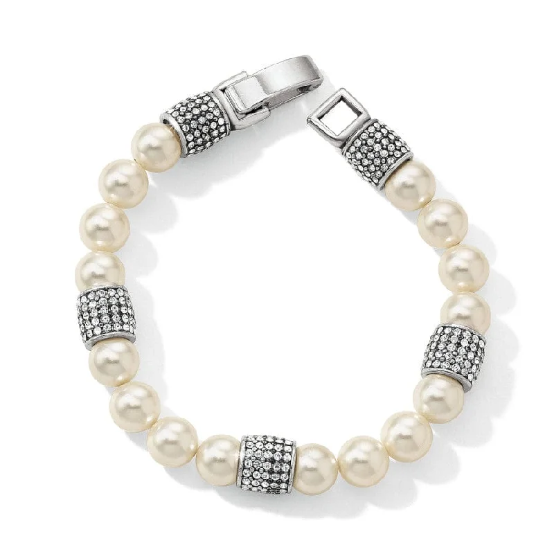 Chunky stone bangles-Meridian Beads Bracelet