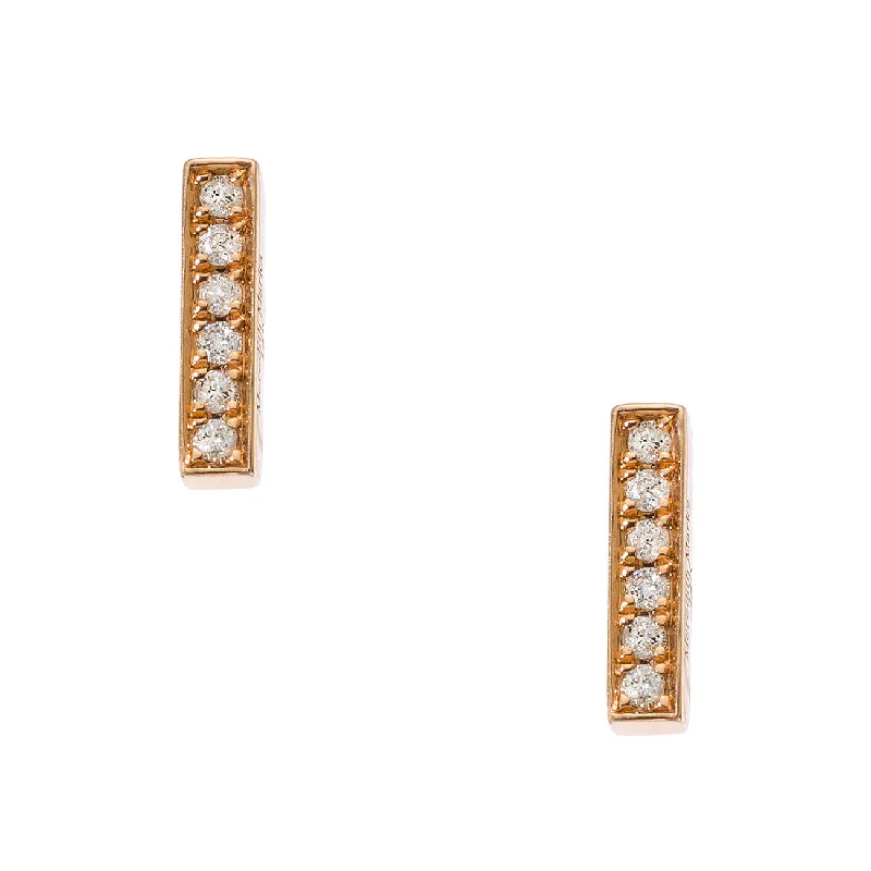 Smooth drop earrings-Heidi Studs