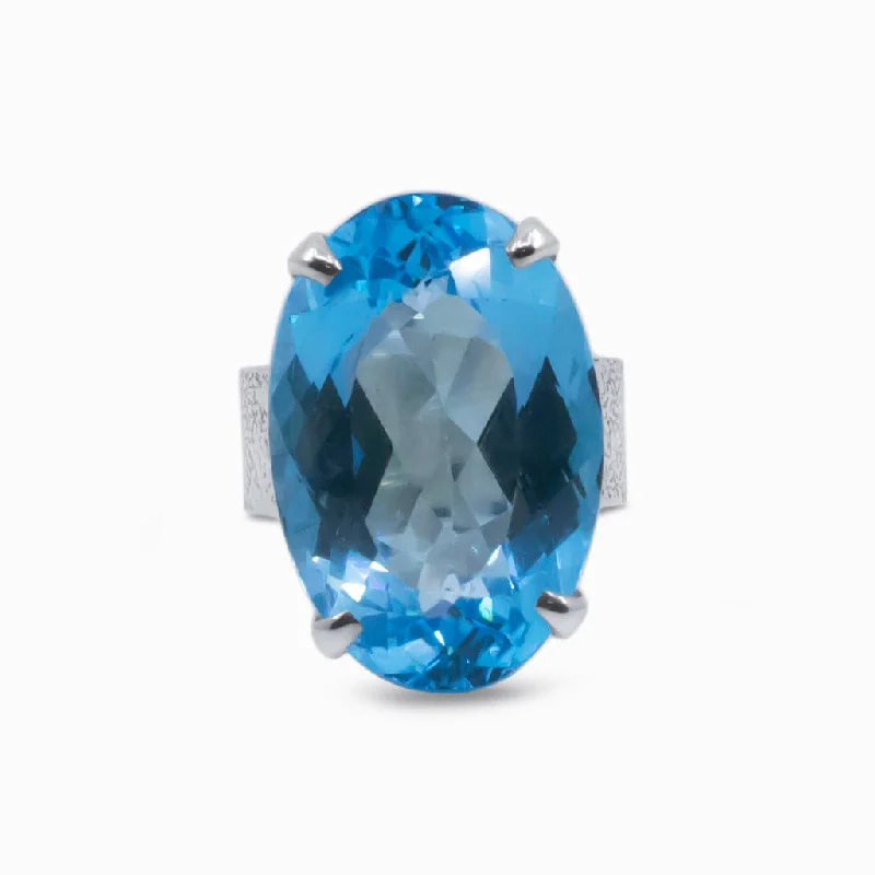 Blue Topaz Ring