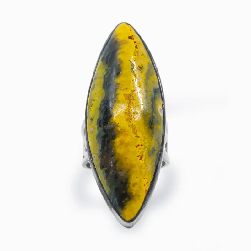 Bumblebee Jasper Ring