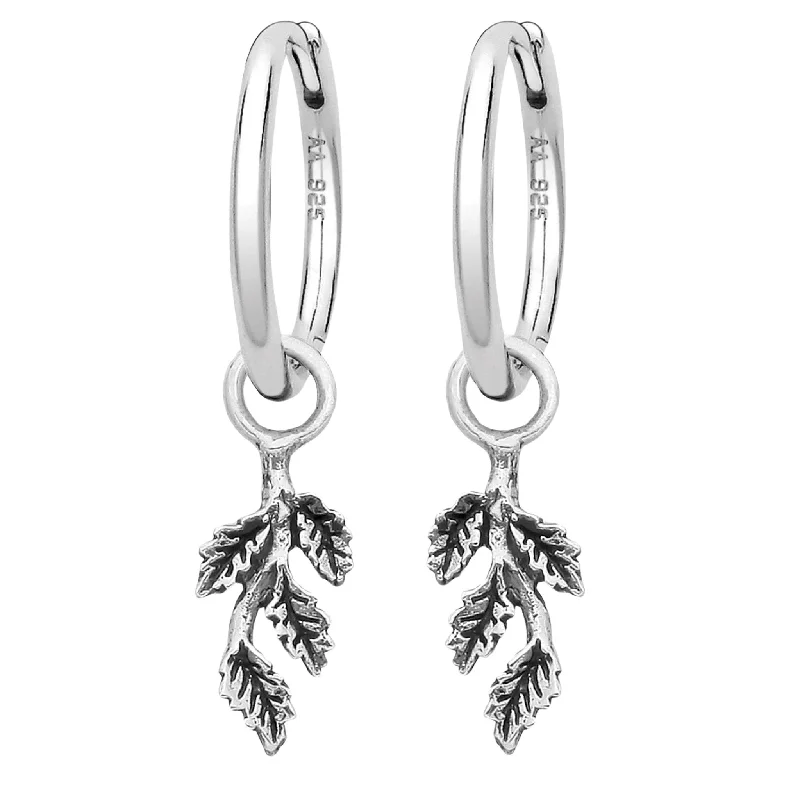 Layered tier earrings-FAE - Sterling Silver Hoops