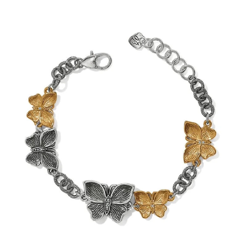 Faith charm bangles-Everbloom Flutter Bracelet