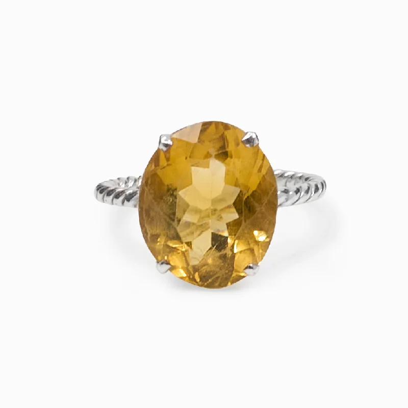 Citrine Ring