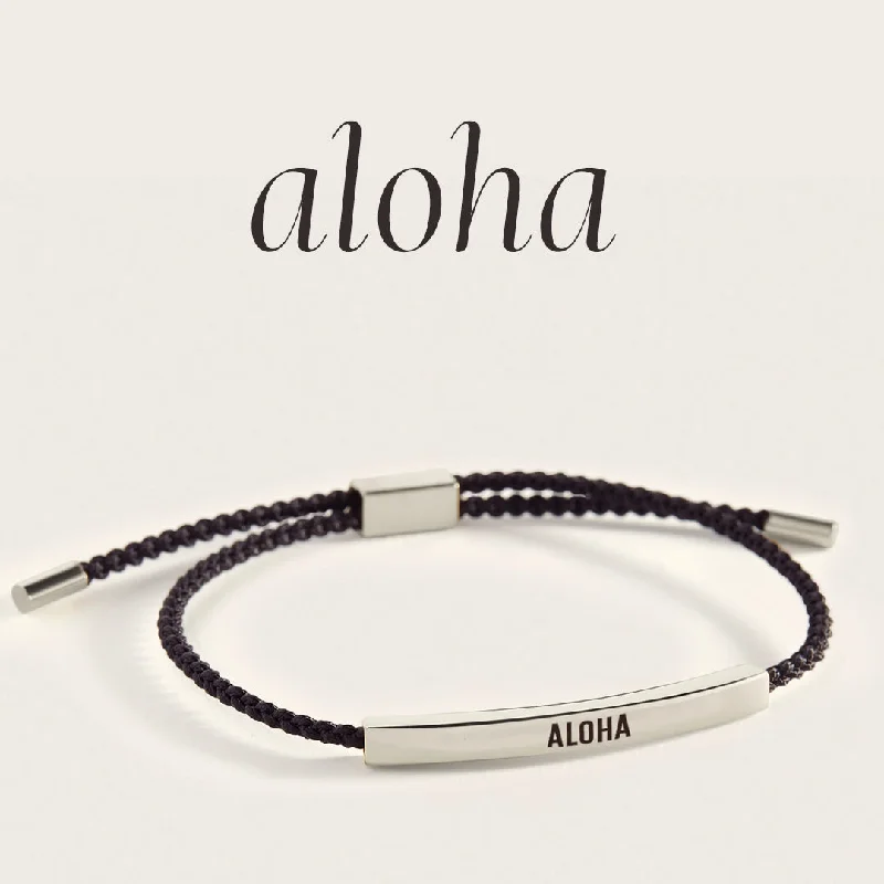 Bold gem bangles-Aloha Inspire Bracelet