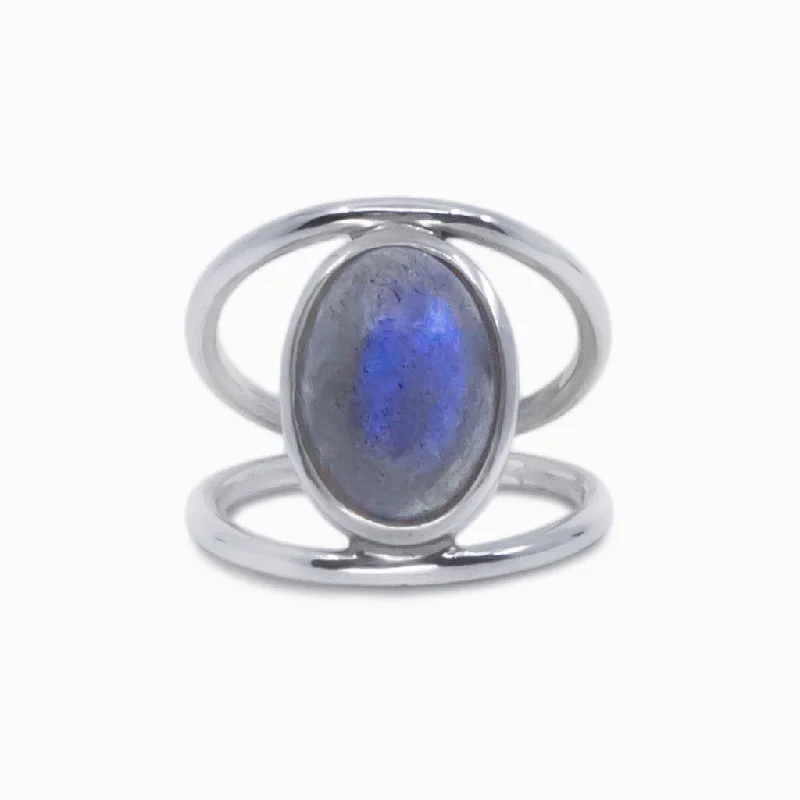 Labradorite Ring