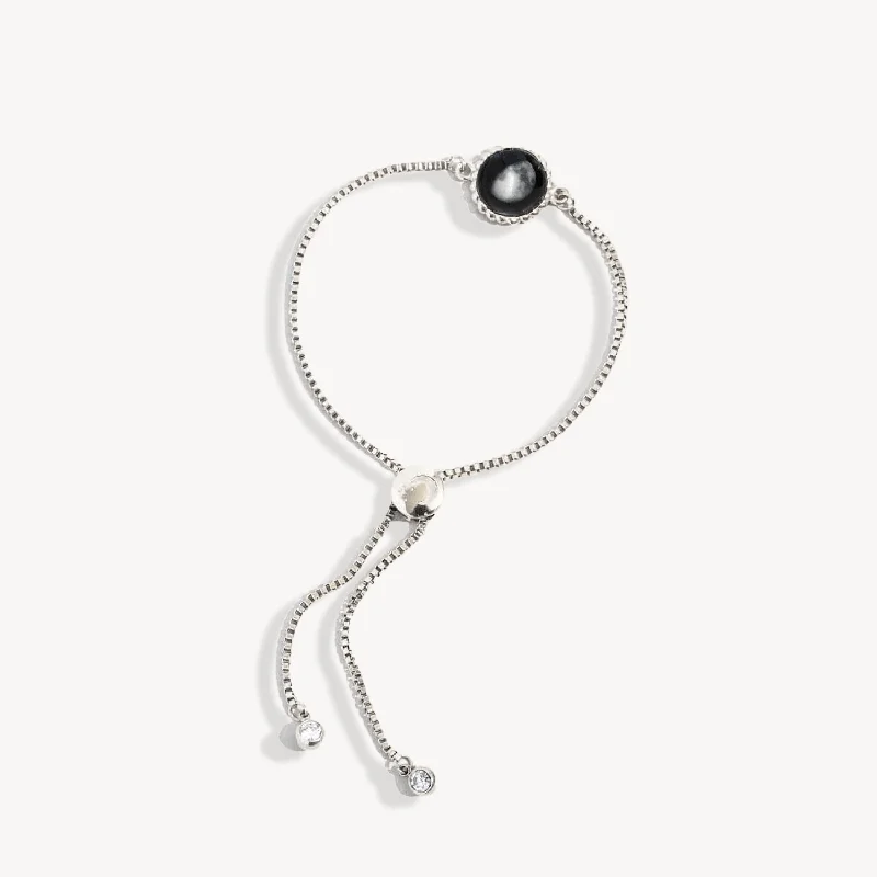 Surf bead bangles-Carina Twist Bracelet in Stainless Steel