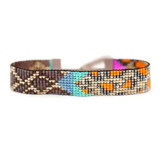 Swirl shape bangles-JULIE ROFMAN - LEOPARD GIRAFFE BRACELET